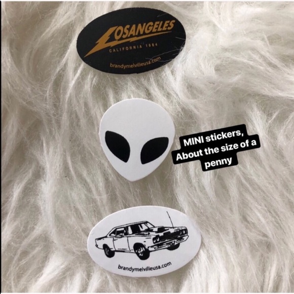 BRANDY MELVILLE STICKER Bundles Laptop phone case - Picture 5 of 8